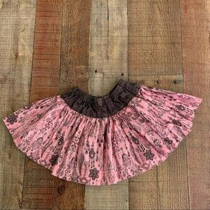 Beets and parsnips girls size 24 months twirl skirt in pink and gray
